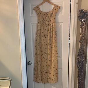 Altered state romper with long skirt